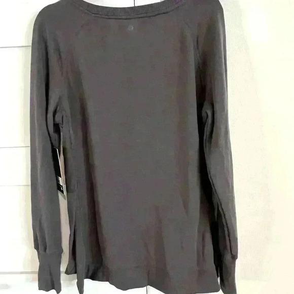 90 Degree by Reflex Gray Long Sleeve Shirt Blackened Pearl- Size Large- NWT - Picture 5 of 5